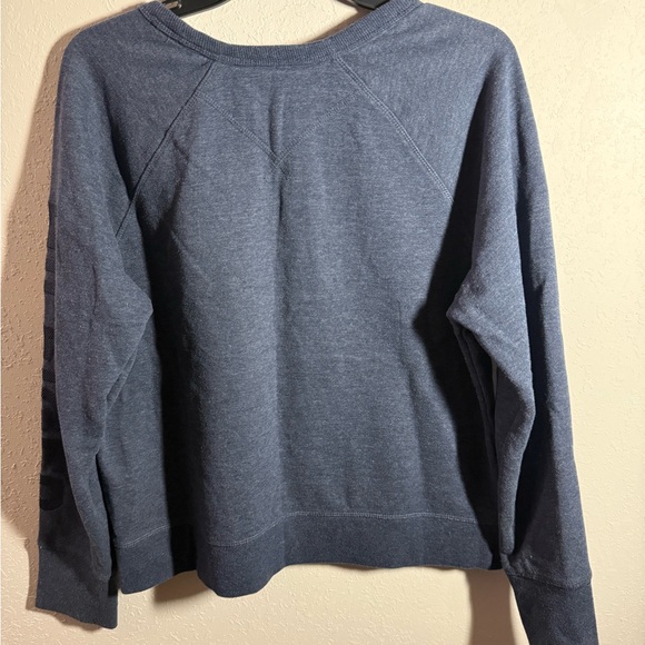 Women’s XL Blue Tommy Hilfiger Sport Cropped, Athletic, Long Sleeve Sweatshirt - Picture 7 of 7